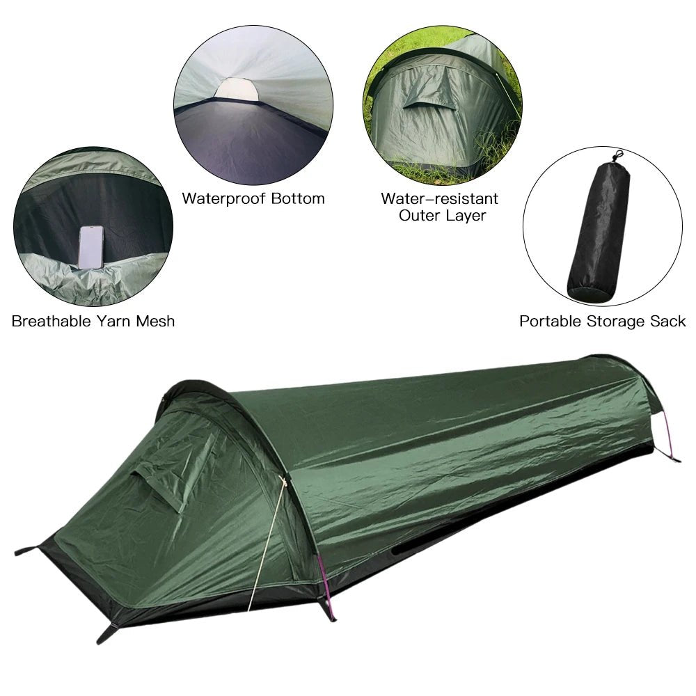 Lightweight Single Person Camping Tent for Backpacking - Tatooine Nomad