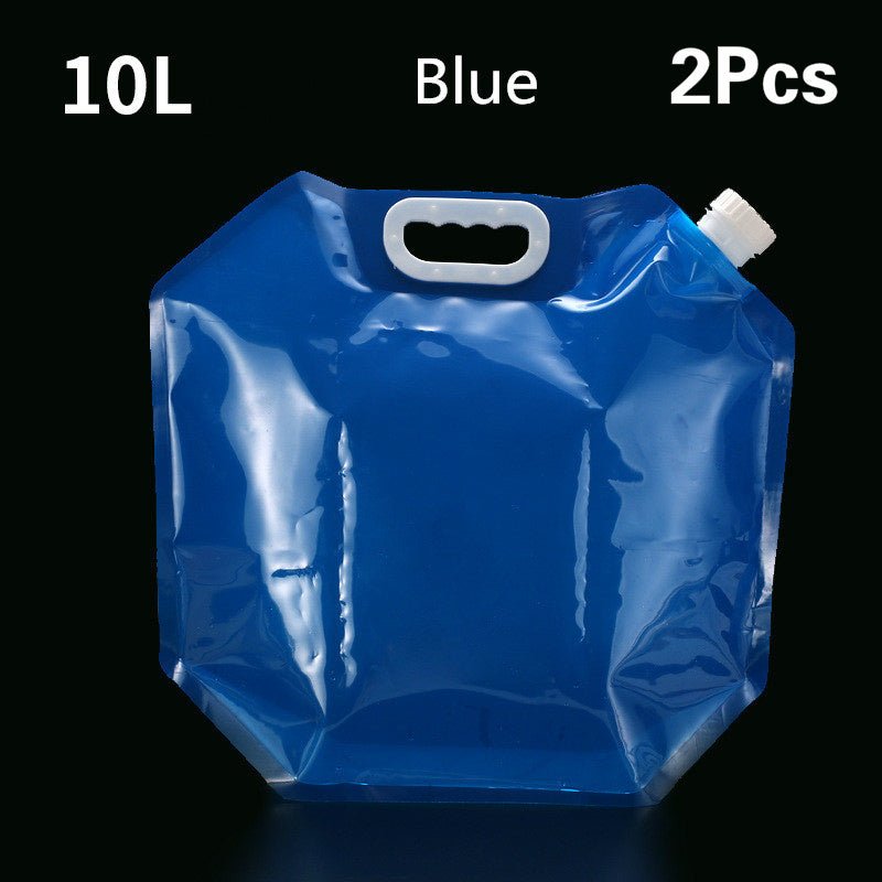 PVC Outdoor Camping Hiking Foldable Portable Water Bags Container 0 - Tatooine Nomad