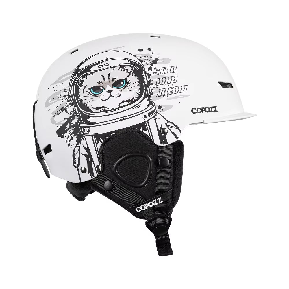 cartoon ski helmet for adults and kids - anti - impact safety gear - Tatooine Nomad