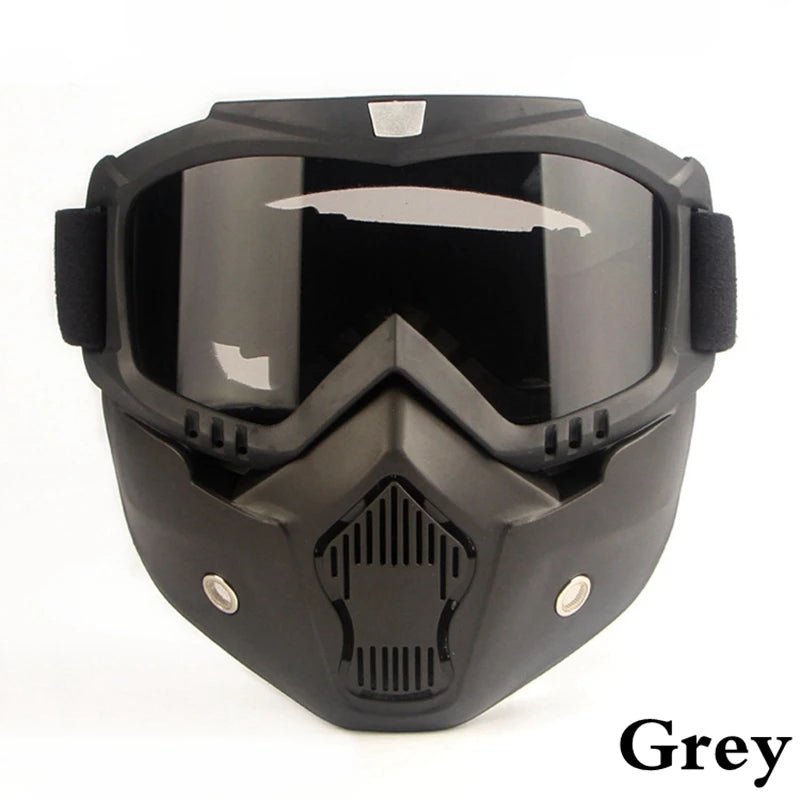 Full Face Bicycle & Paintball Safety Mask with Anti - Fog Lens - Tatooine Nomad