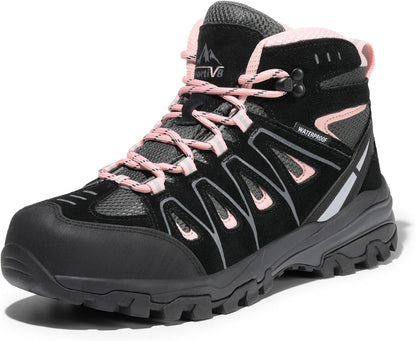 Women'S Waterproof Hiking Boots Outdoor Trekking Camping Trail Hiking Boots - Tatooine Nomad