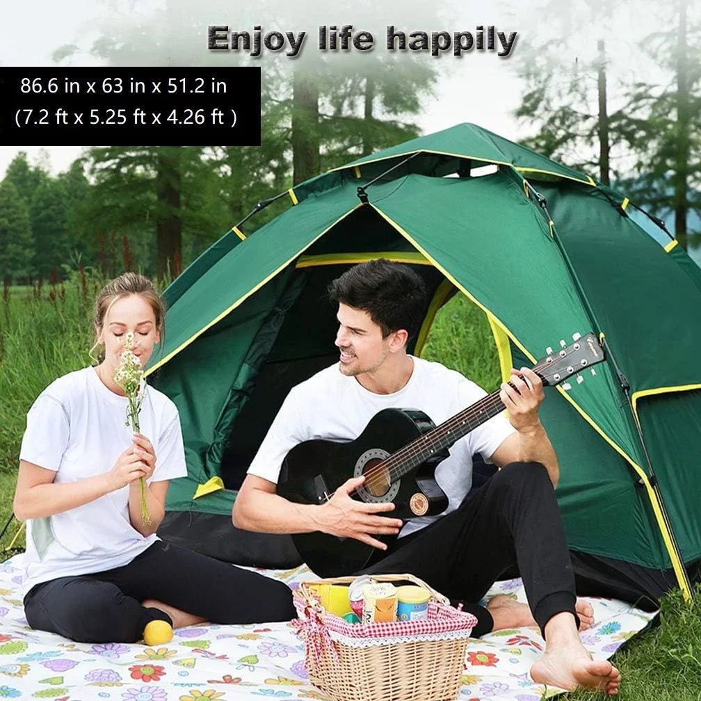 coPedvic instant pop - up family camping tent - waterproof & windproof - Tatooine Nomad