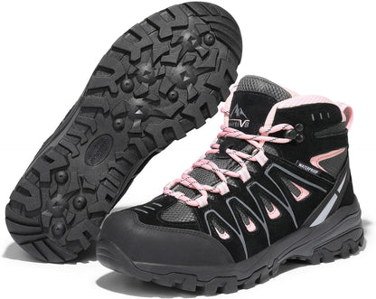 Women'S Waterproof Hiking Boots Outdoor Trekking Camping Trail Hiking Boots - Tatooine Nomad