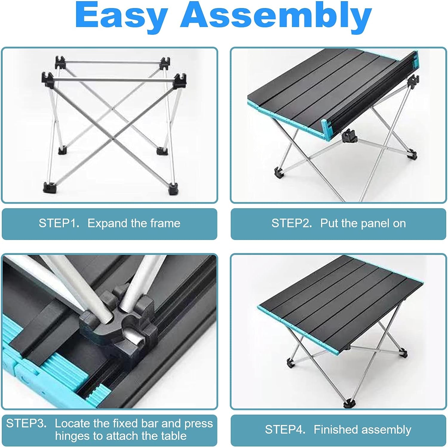  - Portable Camping Table.Outdoor Folding Table.Ultralight Aluminum Camping Table.Beach Table.Suitable for Camping, Picnic, Barbecue, Beach, Fishing, Hiking, Holiday Party, (Small) - Tatooine Nomad