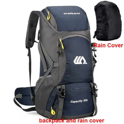 50L Waterproof Hiking Backpack for Men and Women - Tatooine Nomad