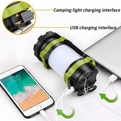 Camping Lantern Rechargeable , Camping Flashlight 4000 Capacity Power Bank,6 ... - Tatooine Nomad