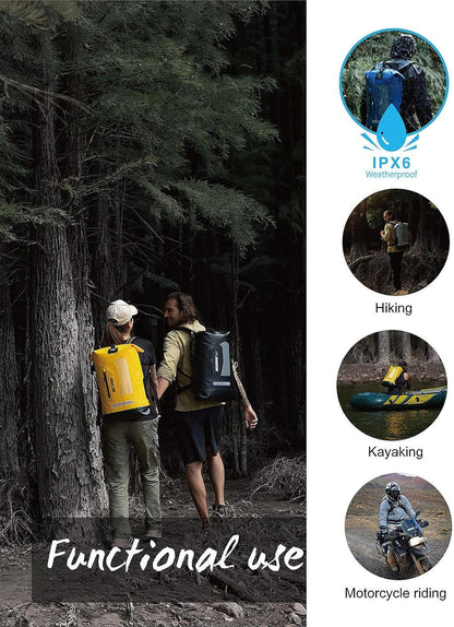 waterproof backpack dry bag 20L/30L/40L for outdoor adventures - Tatooine Nomad