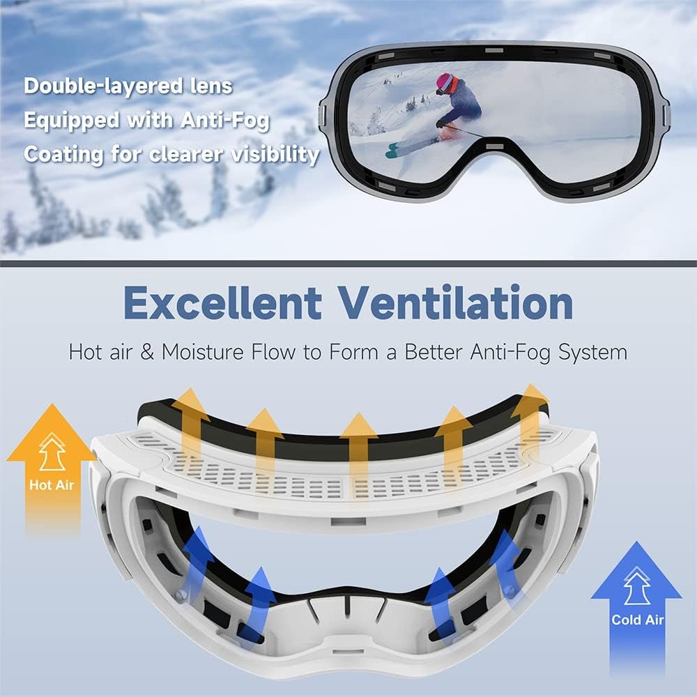 interchangeable lens ski goggles for adults and youth - Tatooine Nomad