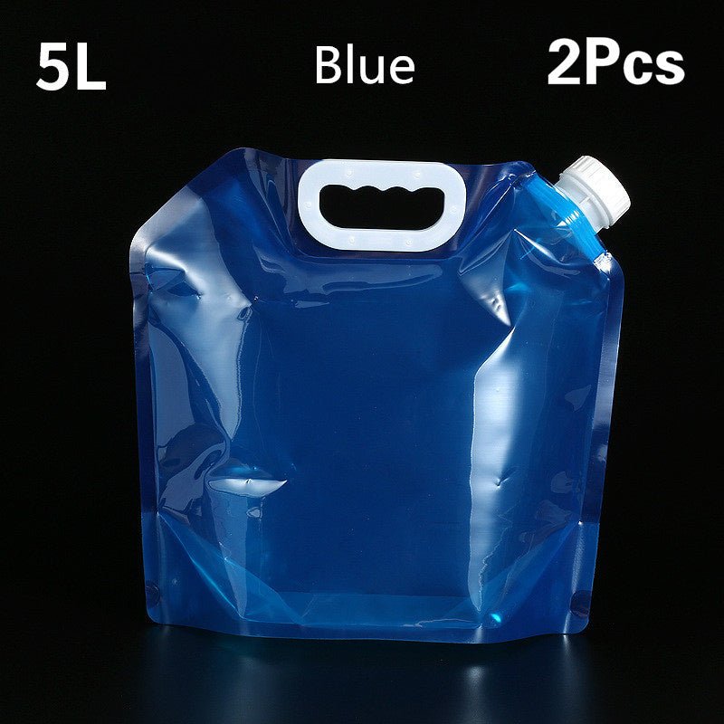 PVC Outdoor Camping Hiking Foldable Portable Water Bags Container 0 - Tatooine Nomad