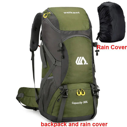 50L Waterproof Hiking Backpack for Men and Women - Tatooine Nomad