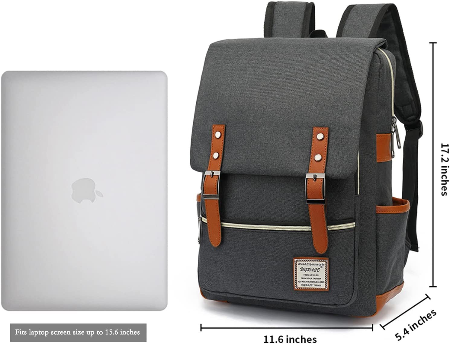 Tear Resistant Slim Laptop Backpack for Travel & College - Tatooine Nomad