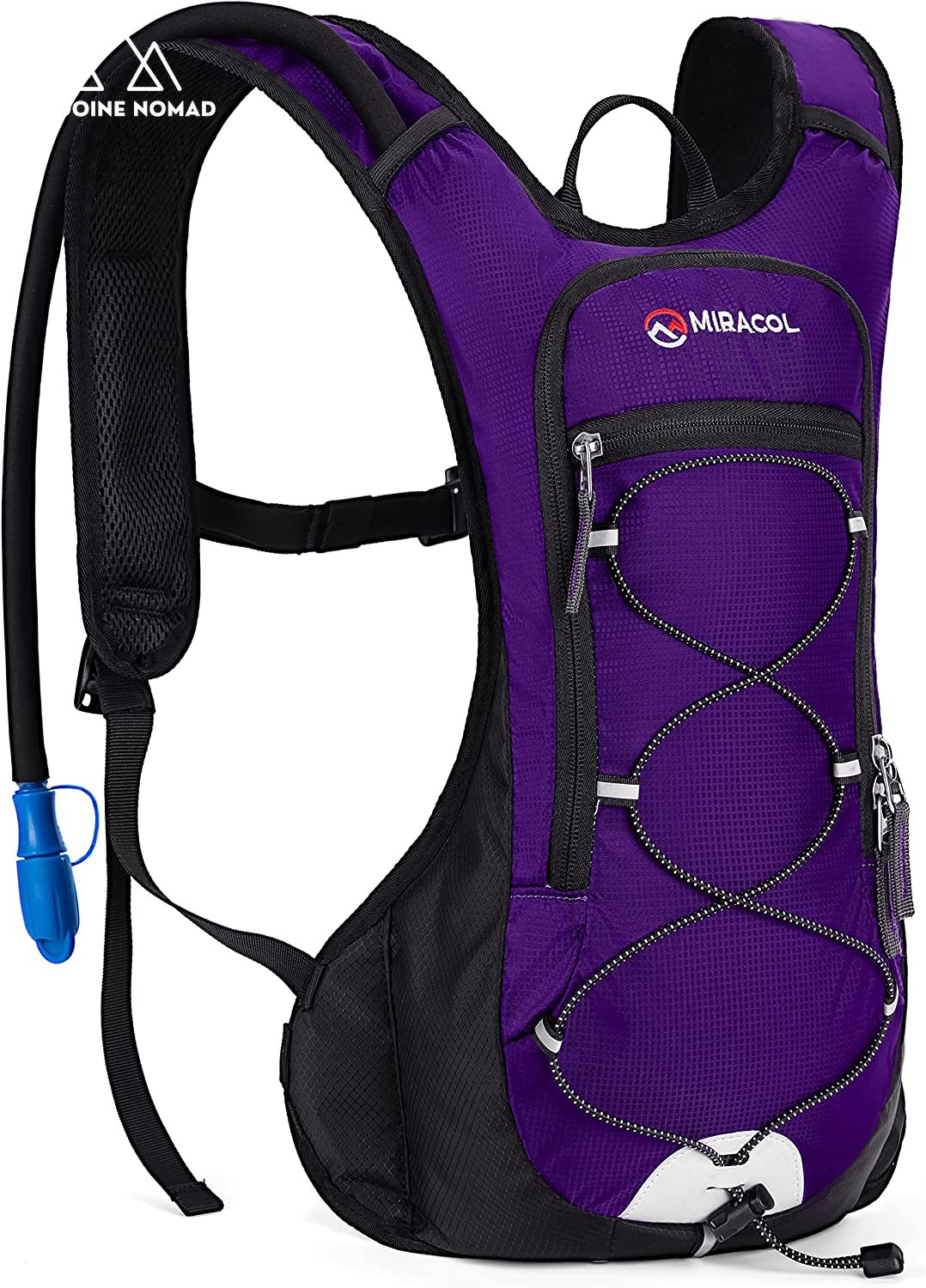 lightweight hydration pack with 2L bladder for outdoor activities - Tatooine Nomad